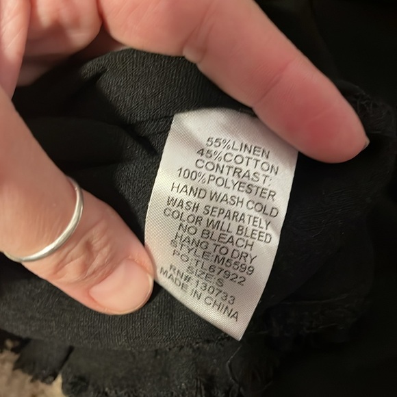 Umgee tank sz small black/leopard flowy - Picture 3 of 4